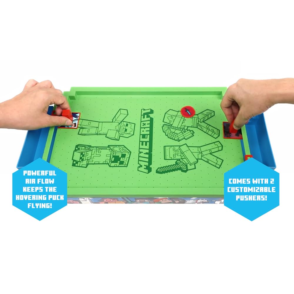 Two-player setup supports quick, competitive sessions for family rooms.