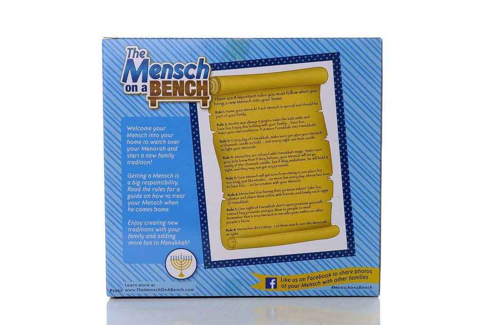 Mensch on a Bench eight rules guide family tradition and values