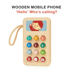 Mentari mobile phone illustrated screen sparks storytelling during pretend calls