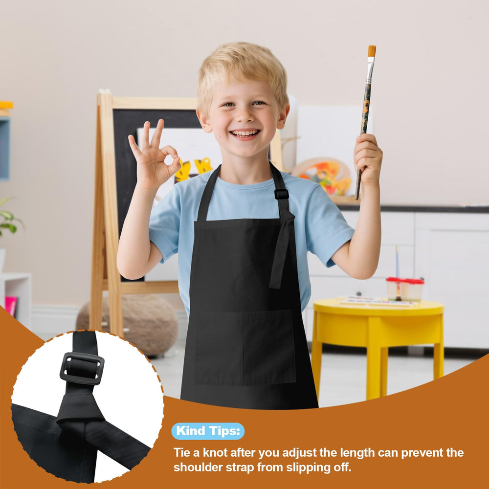Meogety kids apron ideal for baking, cooking, and party activities.