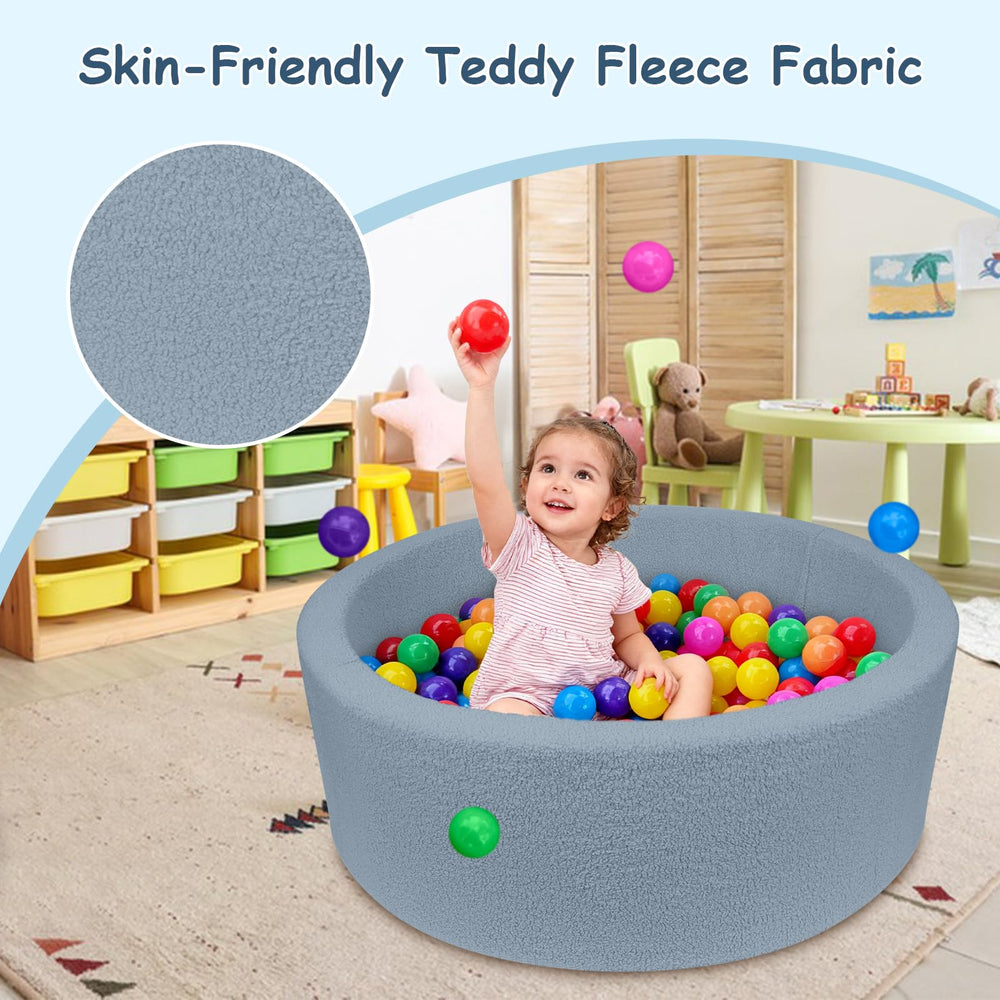 MEOGETY memory foam support ensures durable shape for active play.
