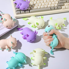 Meooeck axolotl stress ball makes a cute gift for all ages.