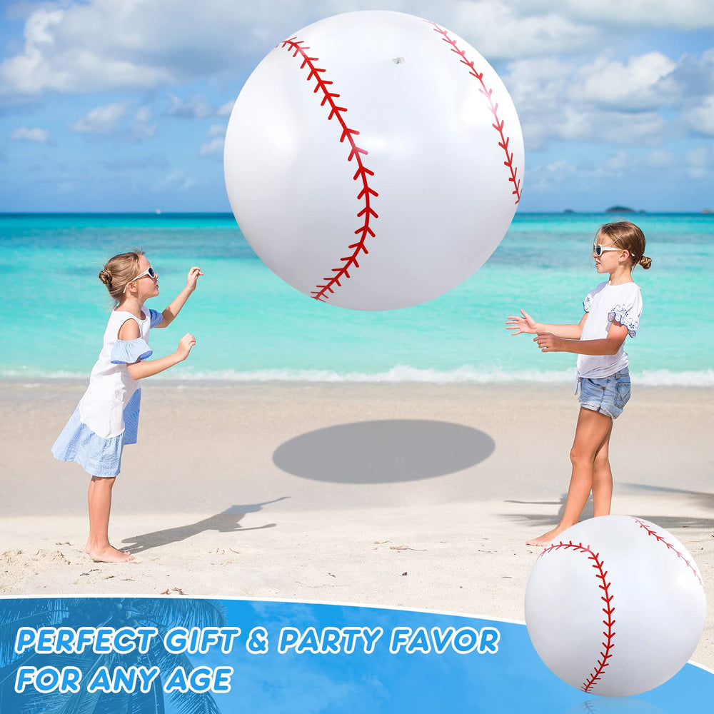 Meooeck giant balls are lightweight for quick setup and storage