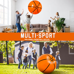 Meooeck large inflatable basketballs ideal for pool or backyard parties