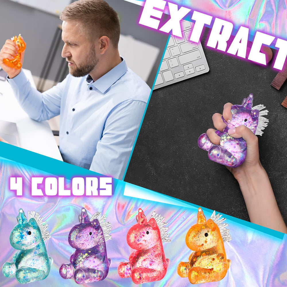 Meooeck unicorn toys ideal stocking stuffers and gifts.