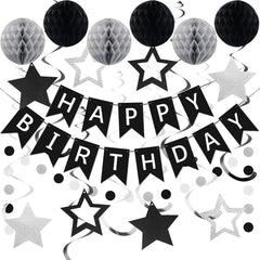 Meowtastic birthday banner for elegant celebrations