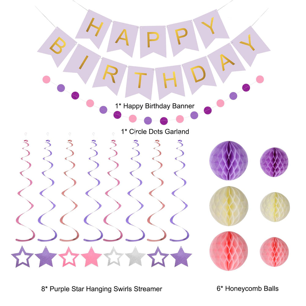 Meowtastic Easy-assemble decorations save time during party prep.