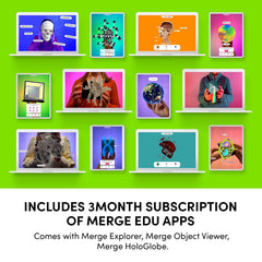 Merge Cube provides 1000+ objects and 100+ simulations at your fingertips.