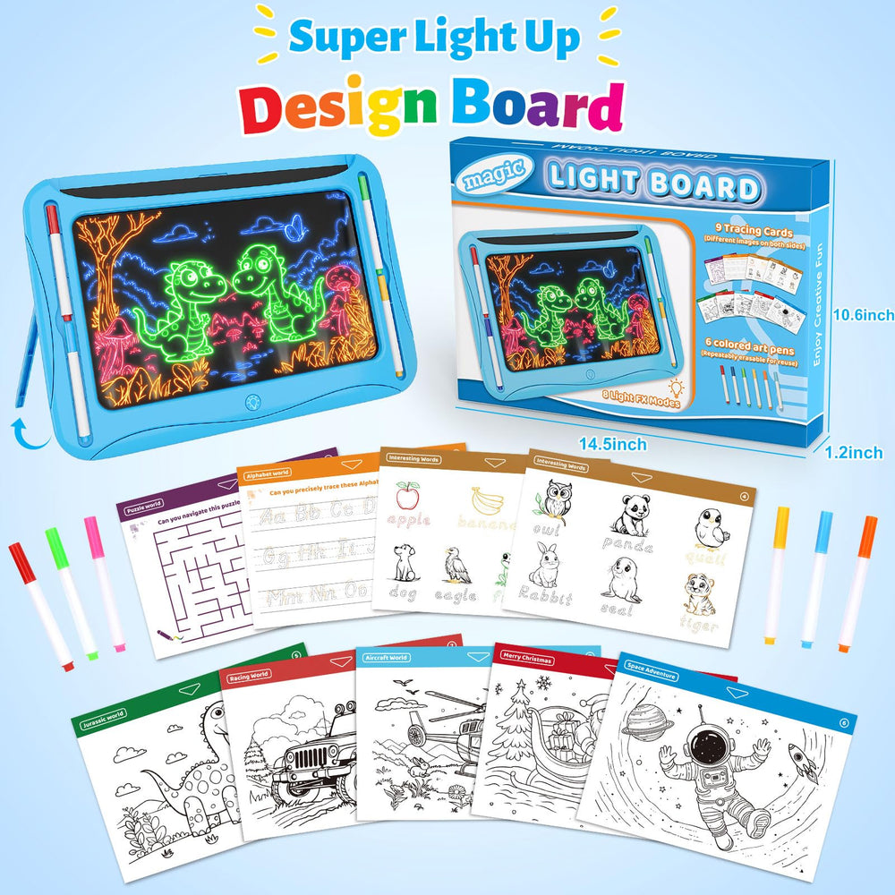 MERGUEZ LED drawing board compact design ideal for travel