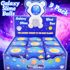 MERMAIDSLIME astronaut charm hidden in galaxy slime ball