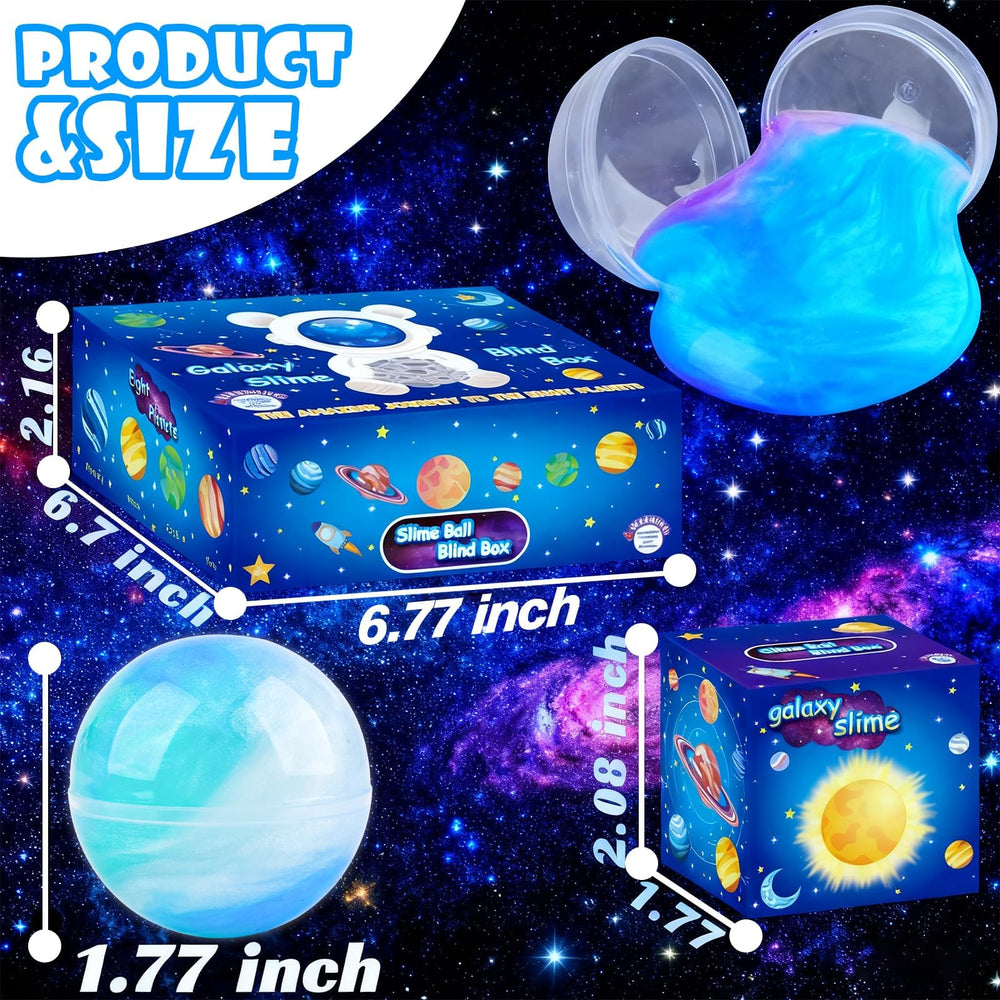 MERMAIDSLIME blind box packaging features foldable astronaut design for gifts