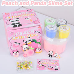 MERMAIDSLIME panda charms add-ins boost imaginative slime crafts