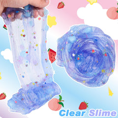 MermaidSlime cloud slime 60ml green watermelon, soft and dreamy.