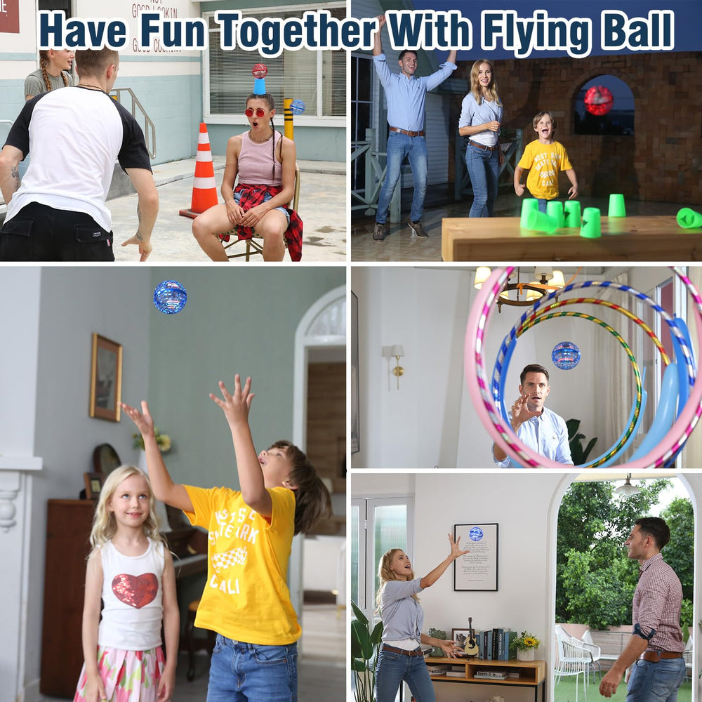 MERRYHOME Flying Orb Ball made from durable ABS material