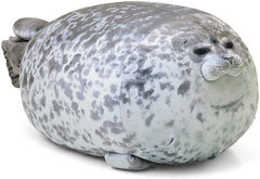 MerryXD chubby blob seal pillow front view for cozy lounging and cuddling