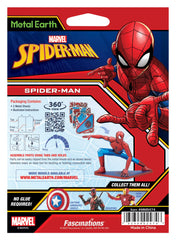 Metal Earth Spider-Man 3D model kit display-ready for collectors.