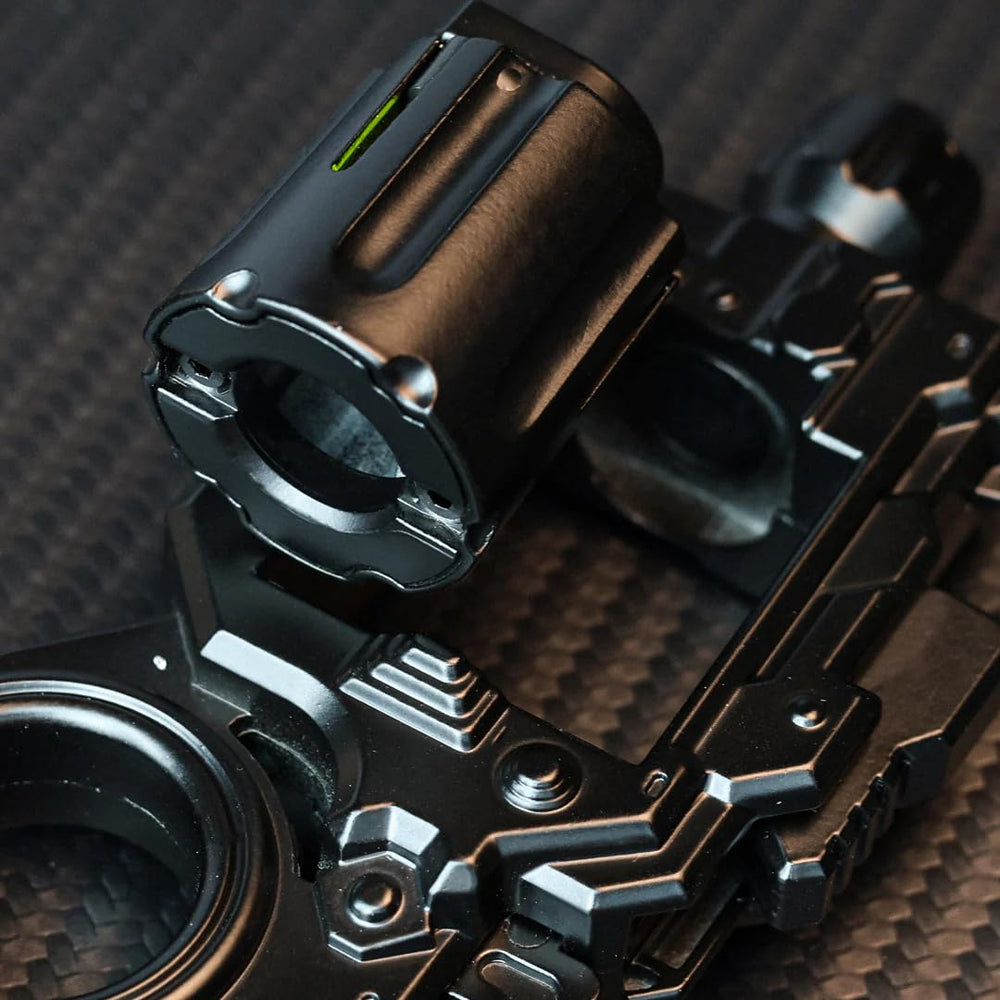 Metal Fidget Gun compact pocket design fits in a bag.