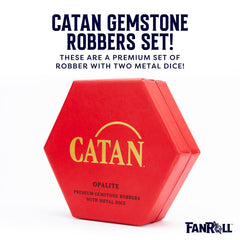 Metallic Dice Games FanRoll CATAN metal dice set enhances tactile play
