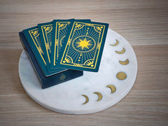 Metaphoracle 80-card deck offers ample blanks for versatile oracle designs.