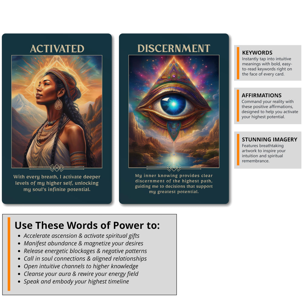 Metaphoracle Ascendium on-card meanings provide quick guidance without a guidebook.