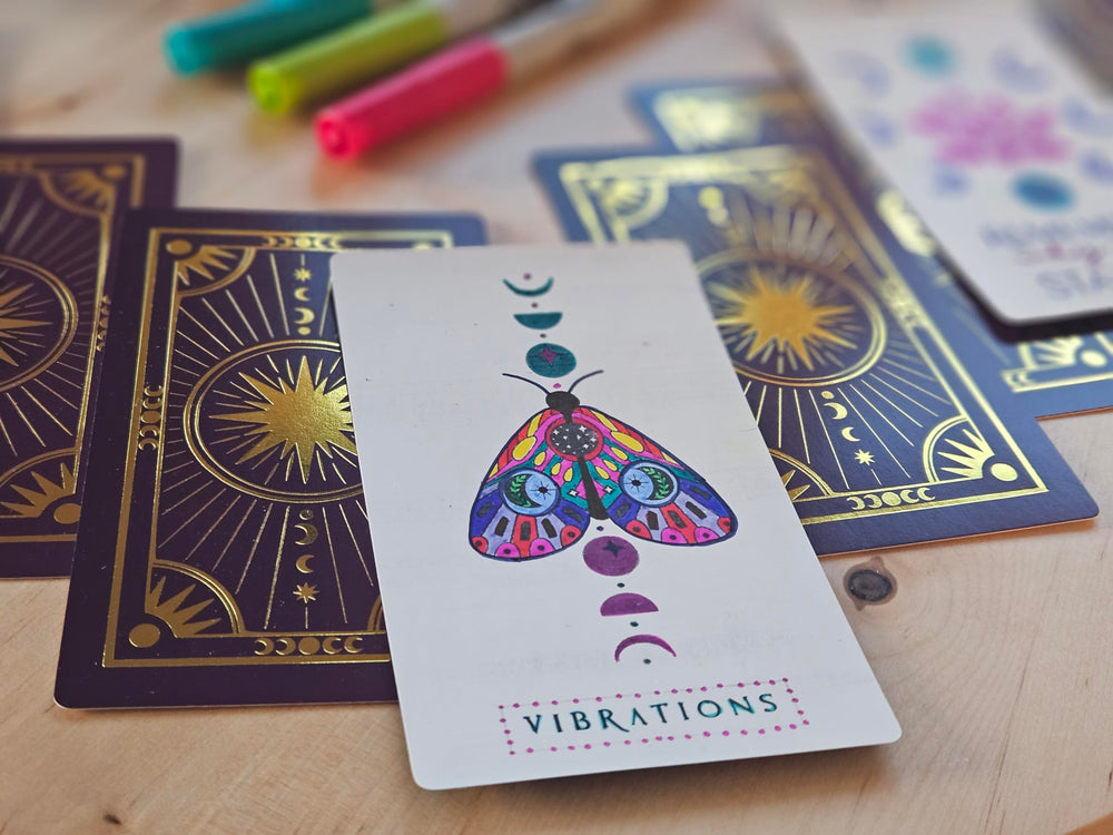 Metaphoracle gold foil stamping adds a premium touch to your DIY cards.