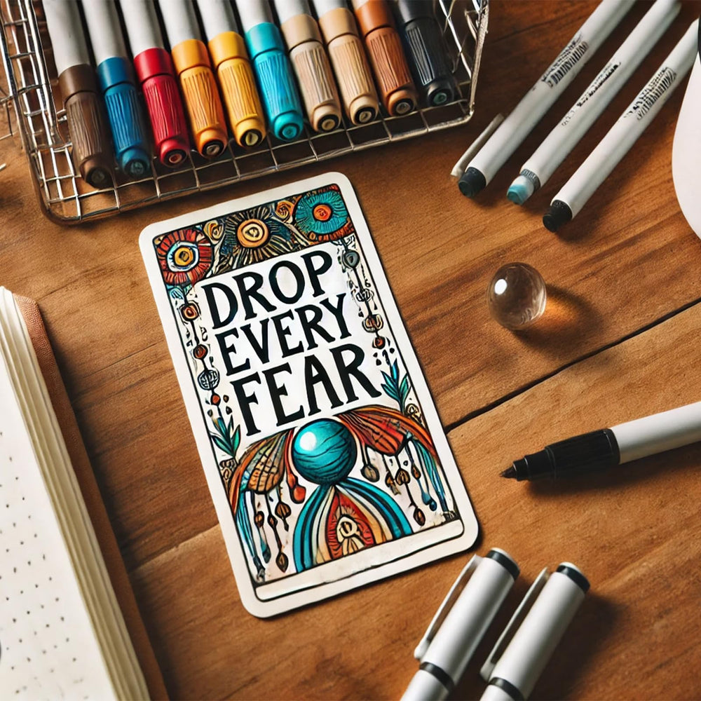 Metaphoracle standard tarot size cards measure 4.75 by 2.75 inches.
