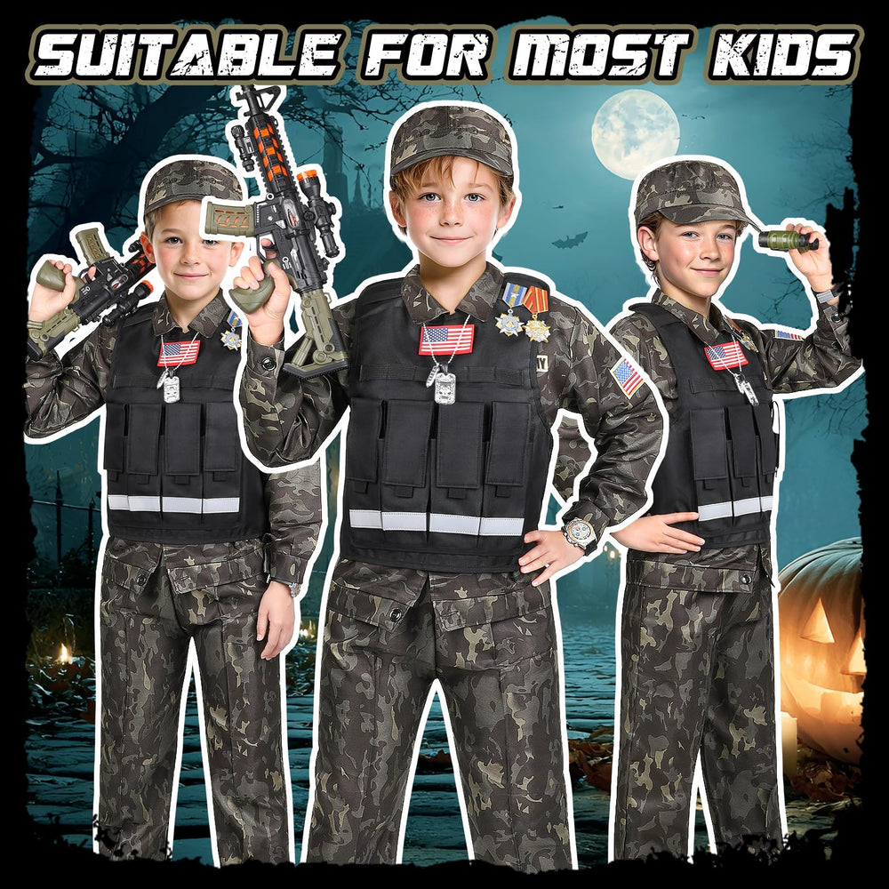 Metemot toy binoculars and walkie-talkie for realistic missions.