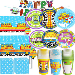 METIXOZE 2 Infinity-inspired banner for festive birthday backdrops and photos.