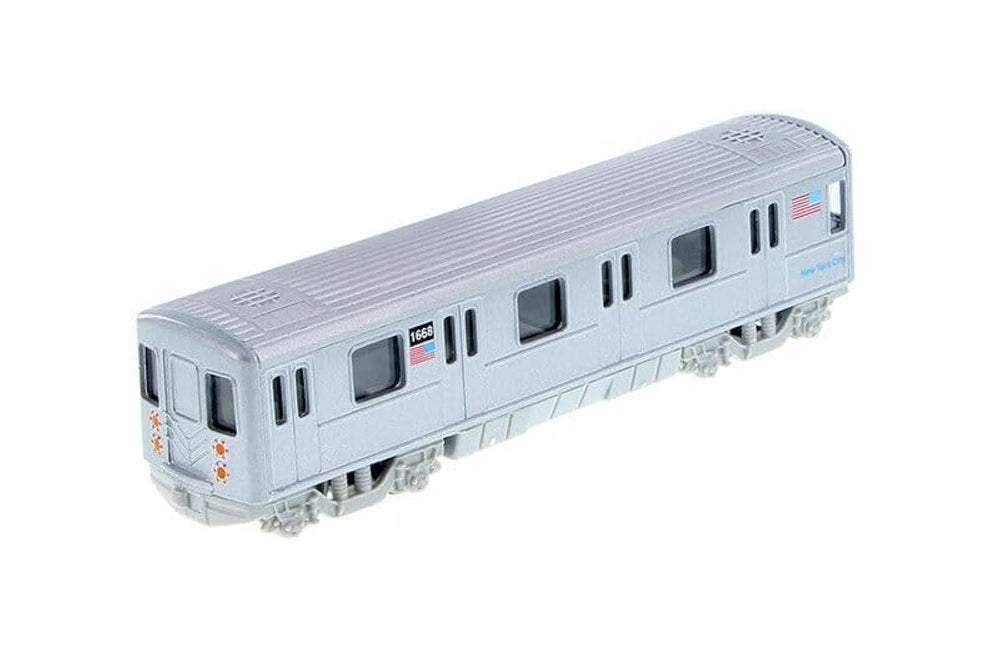 METRO diecast subway train 7inch compact model ideal for display and collecting.