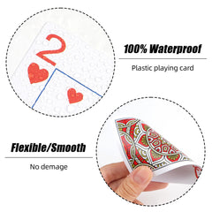 Metsyth jumbo index playing cards with large numbers for readability