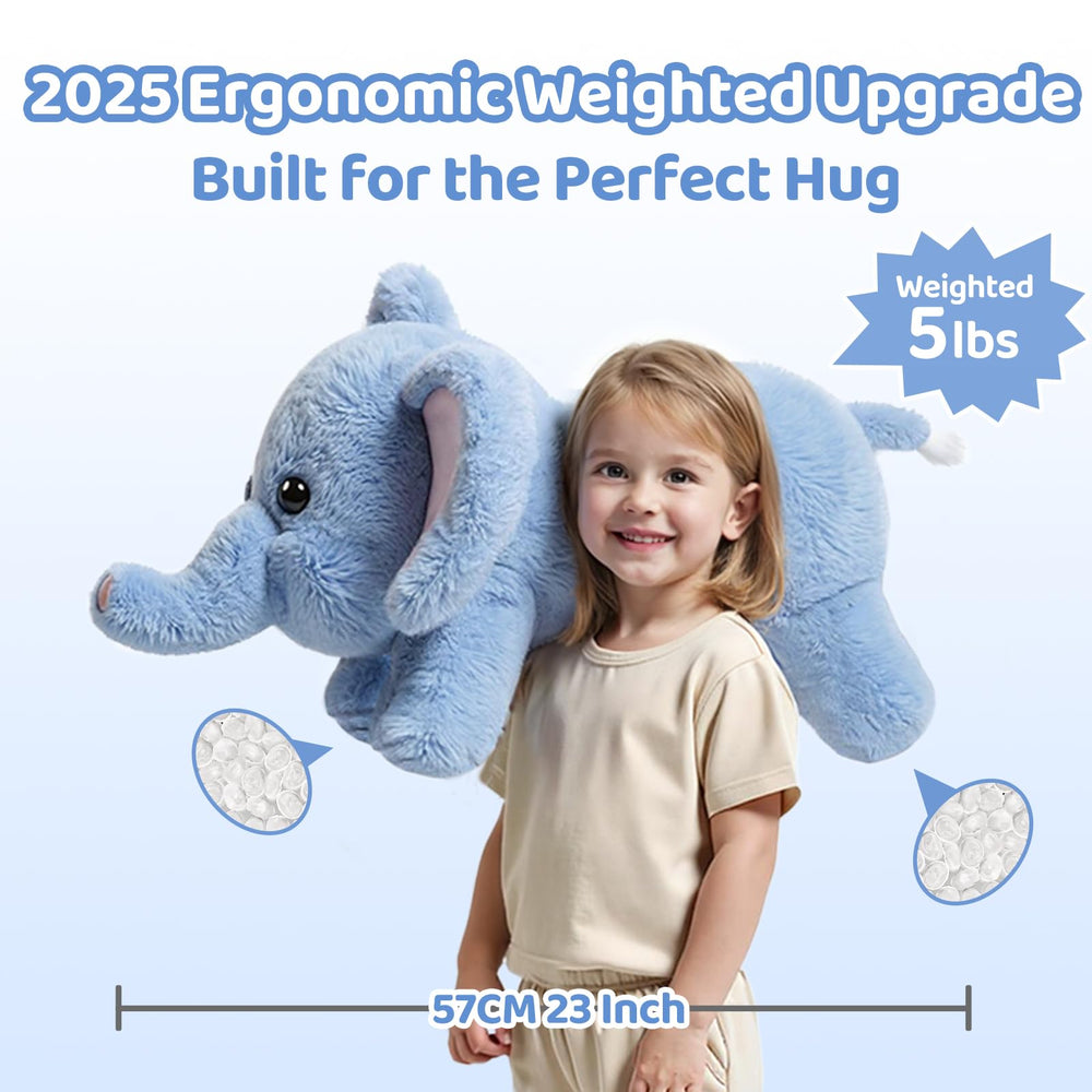Mewaii elephant microwavable pad provides gentle warmth for relaxing evenings.