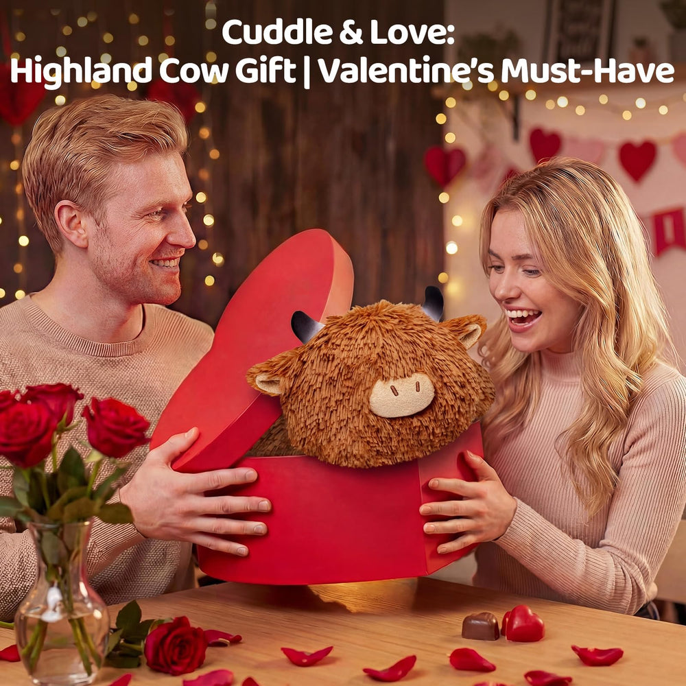 Mewaii Highland Cow makes a wonderful gift for kids, teens, and adults.