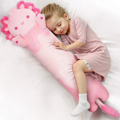 Mewaii Long Axolotl Plush 50cm offers cozy bedtime hugs.