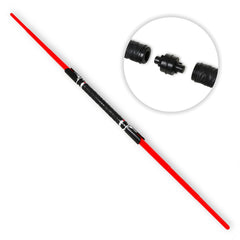 MewduMewdu light-up saber with red double blades for dynamic play