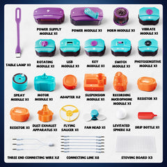 MEWOCHEE resistors and wires kit ensuring easy circuit connections