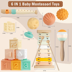 Meytccve baby toy set ideal as a thoughtful 1st birthday gift idea