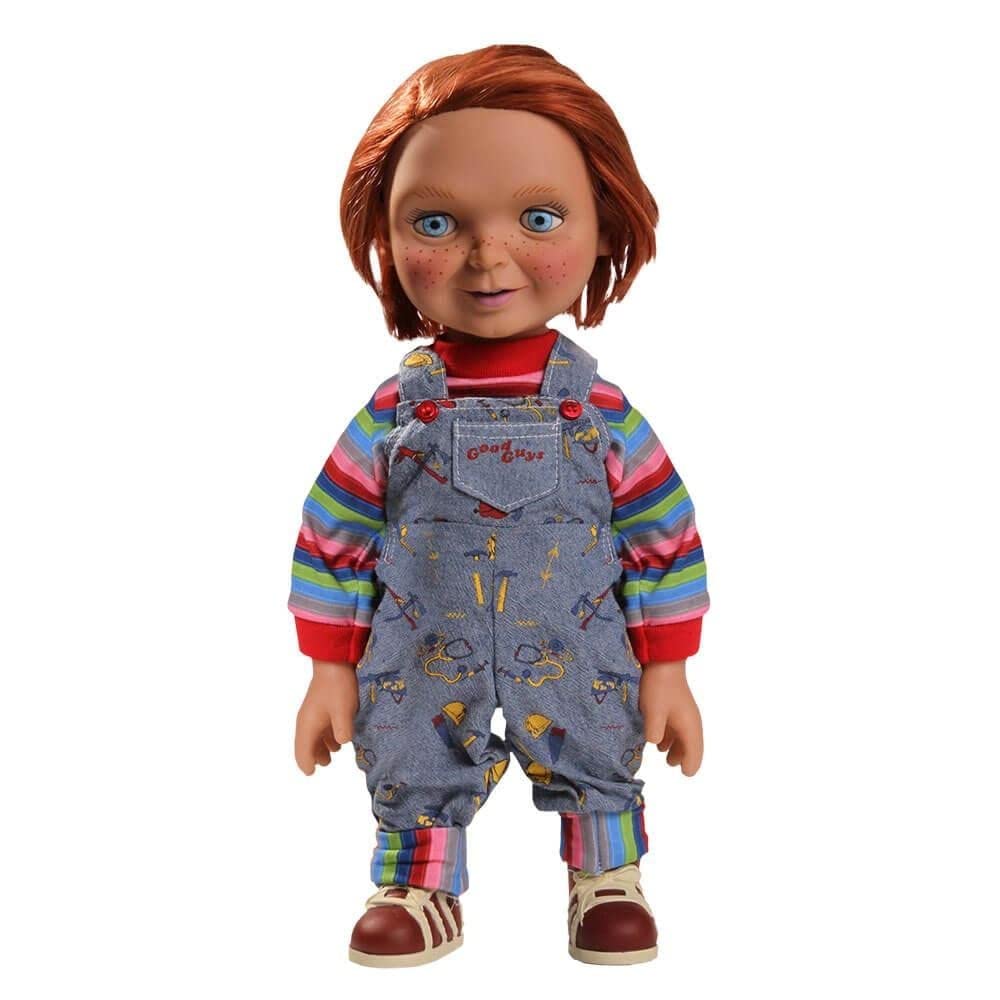 Mezco Chucky sneaker imprint detail adds authenticity.