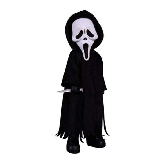 Mezco Scream Ghost Face Doll 10in in die-cut window box for display