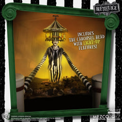 Mezco Toyz One:12 Beetlejuice sandworm boots add authentic detail for shelf storytelling