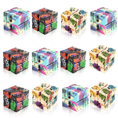 MEZHOBBY infinity cube flips for stress relief and focus on the go.