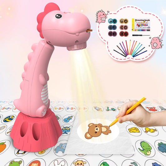 MFEESYOB drawing projector for kids ready for tracing and coloring.