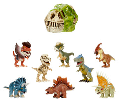 GrossMos Dino Pack foam mouth action for a satisfying, hands-on unboxing experience.