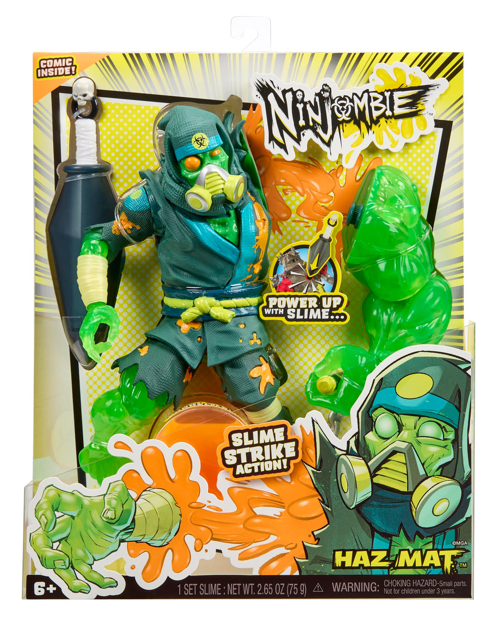 MGA Ninjombie action figure designed for high-energy, imaginative battles.
