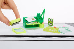 Hello Kitty Series 3 display case showcases your mini creation on a tidy shelf.
