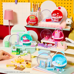 Instruction card guides simple assembly to complete your mini collectible set.