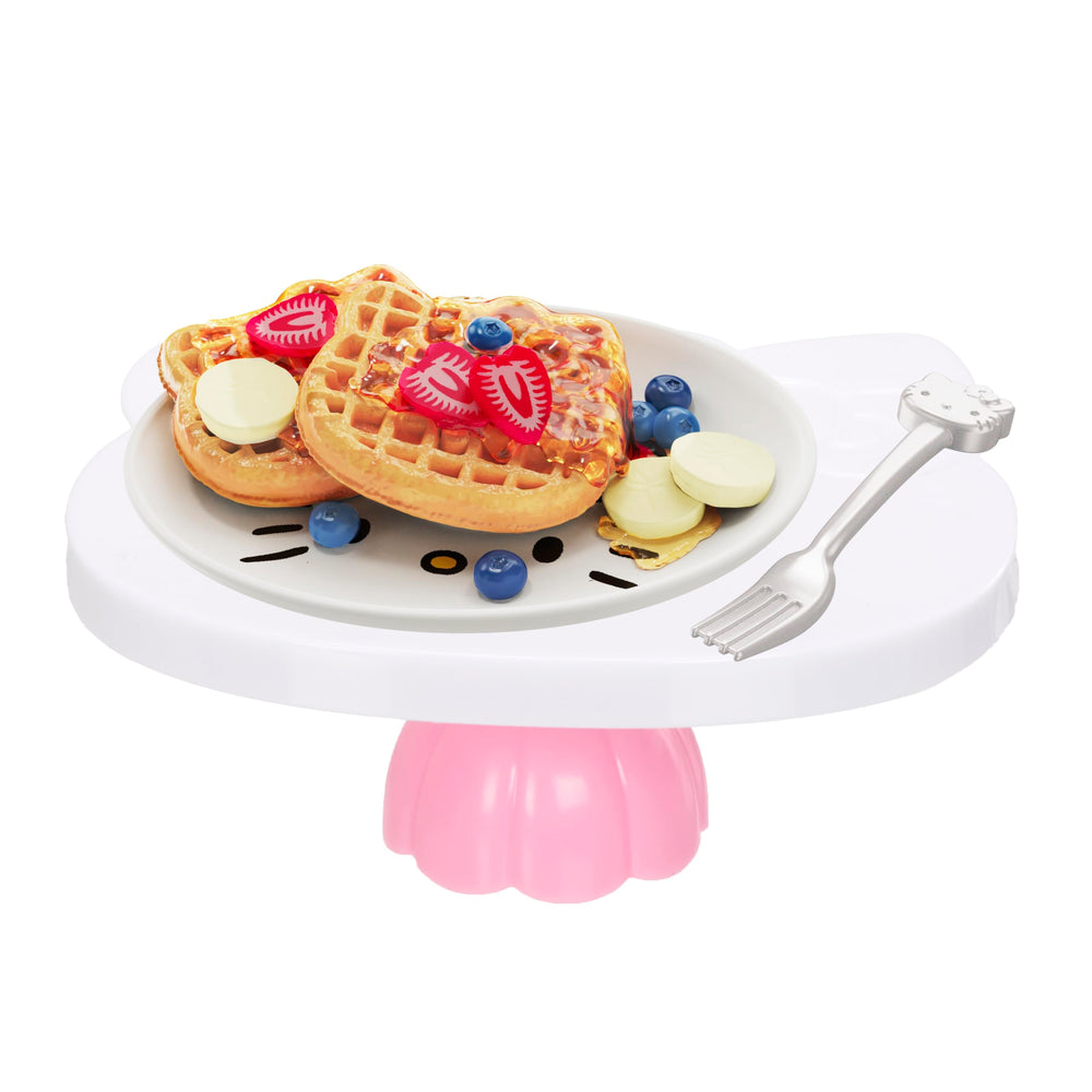 MGA's Miniverse Hello Kitty ball with display case showcases mini scenes for display.