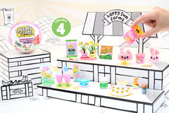 MGA's Miniverse Make It Mini Spring exclusive mini table showcases finished creations.