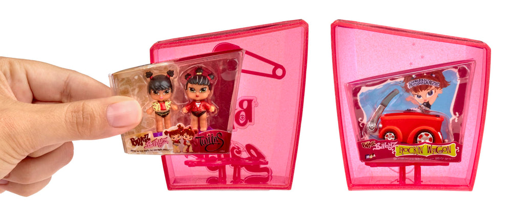 MGA's Miniverse carriage-cruiser accessory, stylish transport for mini Bratz Babyz
