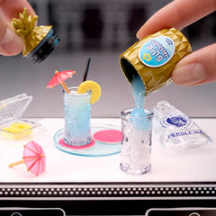 The recipe card guides prep for each mini in MGA's Miniverse Make It Mini Happy Hour line
