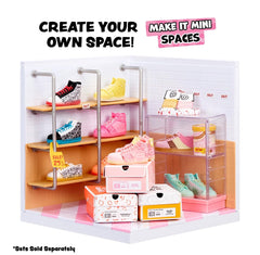 MGA's Miniverse mini shoeboxes and laces enhance every unboxing.